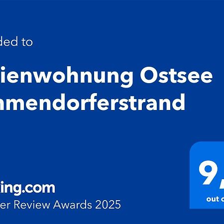 Ferienwohnung Ostsee Timmendorferstrand تيميندورفير ستراند المظهر الخارجي الصورة